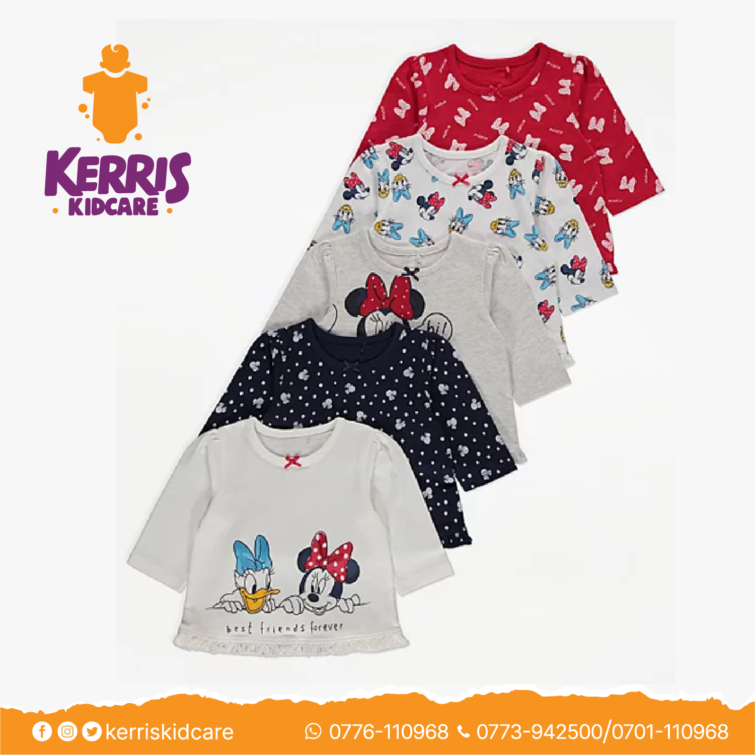 Disney Minnie Mouse Tops